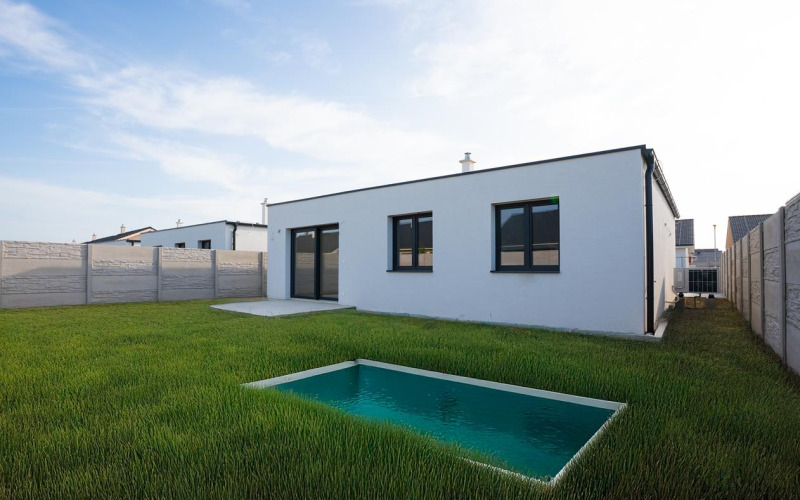 Vysokokvalitný 4-izbový bungalov, ÚP 115,42m2